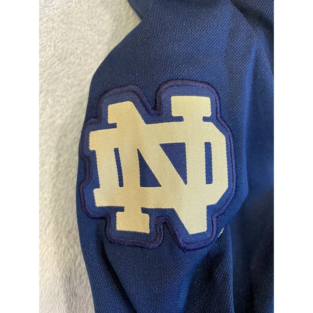Mens‎ Adidas Notre Dame Fighting Irish Climawarn Full Zip Up Sweater Jacket M